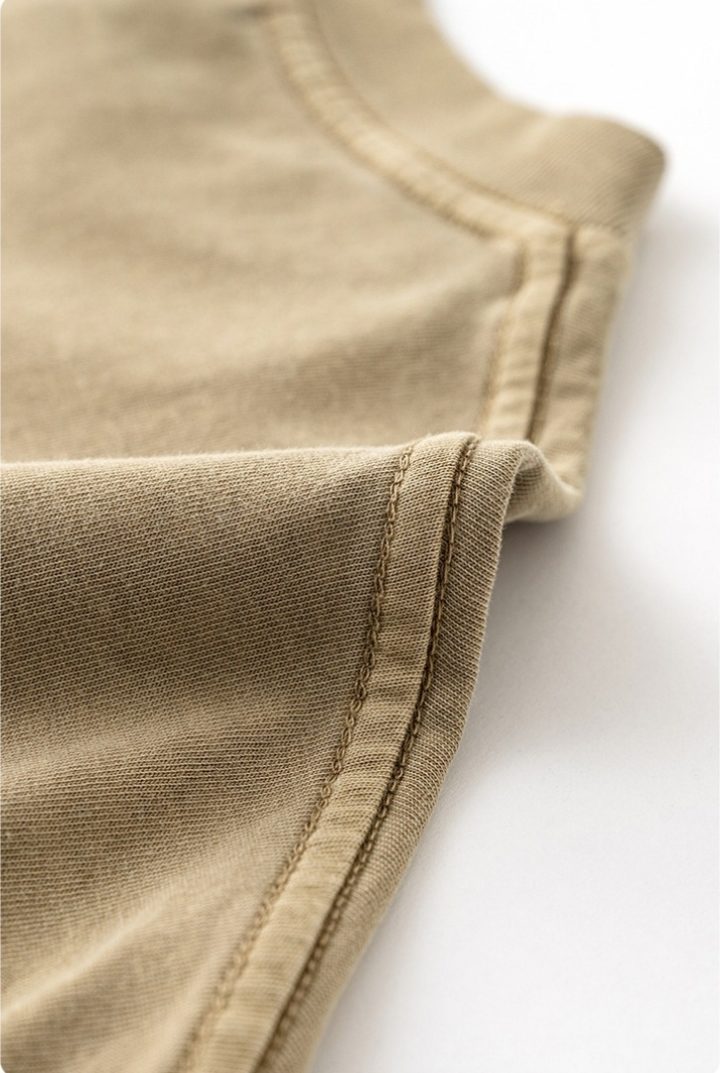 Men’s Cotton Loose Fit Crew Neck Drop Shoulder T-Shirt