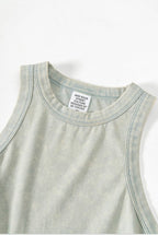 Women’s Ruched Slim Fit Sleeveless Tank Top