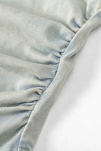 Women’s Ruched Slim Fit Sleeveless Tank Top